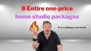8 Entire one price home studio packages🎼😀