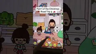 THE CHRISTMAS ROAD TRIP 🎄🚗 || *WITH VOICE* || Toca Boca TikTok Roleplay