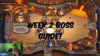 [Hearthstone] Blackrock Mountain Molten Core Week 2: Boss guides