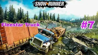 SnowRunner #7 :- Farm Supplies Delivered To Farm By Fleestar F2070A Powerful Truck