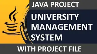 4/14 - University Management System | Java Project | Creating Dashboard Class