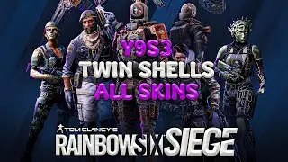 *ALL* Y9S3 TWIN SHELLS +120 Skins, Ranked Charms, NEW Elite Sets, Weapon Skins, Charms - Rainbow 6