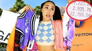 24 HOURS SHOPPING CHALLENGE 😳💸 | MyLifeAsEva
