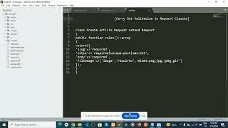 Carry Out Validation in Request Classes | Laravel Interview Question & Answers | 