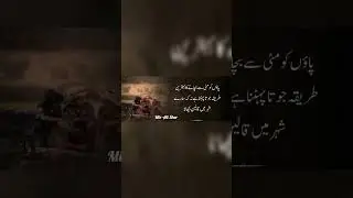 Paon Ko Miti | Sad Poetry Status | islamic Video Status | sad status | Whatsapp Status | Ali S Write