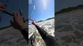 Blue skies and a little board off
