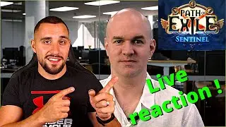 [3.18] The full POE Sentinel League / Expansion reveal livestream on Twitch !! Live reaction !