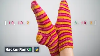 Socks Merchant | HackerRank Interview Warm-up Challenges | Interview Preparation Kit | Python Coding