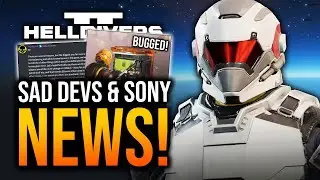Helldivers 2 - CEO Drops Sony News, Sad Devs & Hotfix Patch Status!