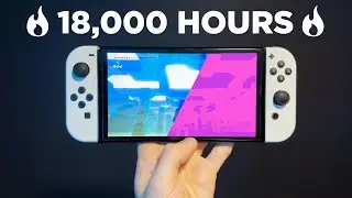 What happens if you leave an OLED Nintendo Switch on for 2 years straight?