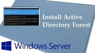 Install Active Directory on Windows Server 1709 (Server Core)