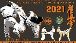 Чемпионат Навоийской области по Кёкушин карате | Navoiy viloyati Kyokushin karate chempionati 2021