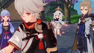 Genshin Impact. ###. Дворец в черных тонах (КФС. Этап 4)
