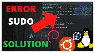 User is not in the sudoers file. This incident will be reported | ERROR LINUX sudo