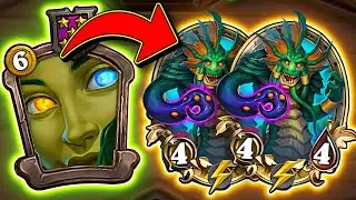 This Naga Strategy is Disgusting… | Hearthstone Battlegrounds