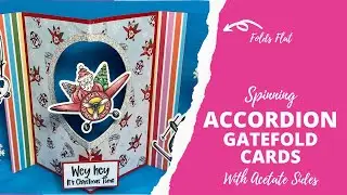 Spinning Accordion Fold Card