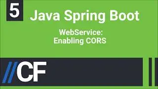 Java Spring Boot - Web Service 5: Security CORS configuration - Allow All