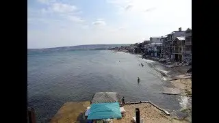 Феодосия, дом на берегу моря, черноморская набережная, пляж Жемчужный