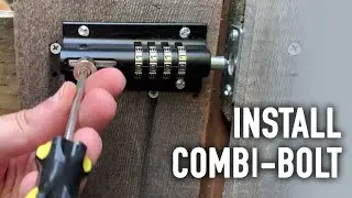 Combination Lock for Gates