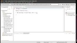 The java io Package using Scala