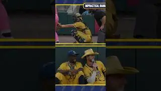 Arguing every single call | Impractical Bananas #baseball #pranks #impracticaljokers #mlb #funny