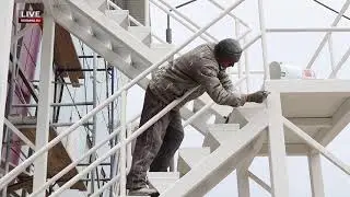 В Магадане завершается строительство бассейна на ул.Октябрьская