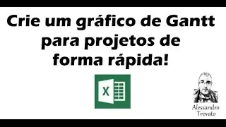 Excel - Create Gantt Chart hassle