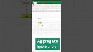 Aggregate Function in Excel 