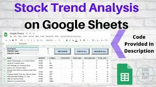 Stock Trend Analysis on Google Sheets