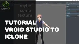 how to send Vroid Studio character into Iclone WITHOUT Blender