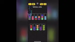 Ball Sort Special Level (after Level 3845)