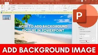 How to Add Background Image in PowerPoint