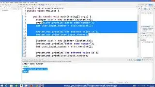Java Tutorial For Beginners 5   Getting User Input using Java