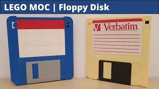 LEGO MOC Floppy Disk 