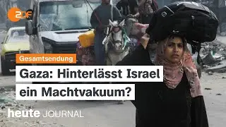 heute journal 12.5.24 Nachkriegsordnung Gaza, Flucht Wowtschansk, Tuba Instrument d Jahres (english)