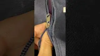 How to fix a zipper in 1 minute! 