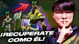 ¿Por qué Faker juega Nasus MID?