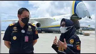 176 TON KABEL DIEKSPOR PAKAI ANTONOV SELAMA BULAN MARET - BEA CUKAI JOGJA