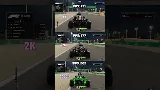F1 24 Resolution Comparison (4k vs 2k vs 1080p) 