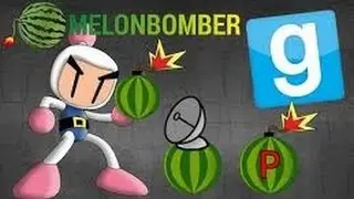 Garry's Mod Melon Bomber [First Person Mode With Grenades]
