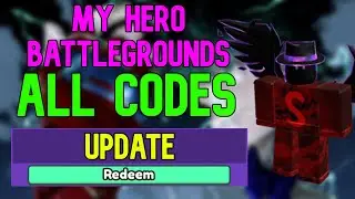 ALL My Hero Battlegrounds CODES | Roblox My Hero Battlegrounds Codes (August 2023)