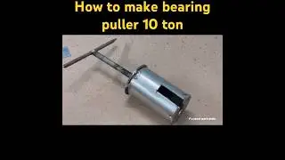 How to make bearing puller,repairing in India, 