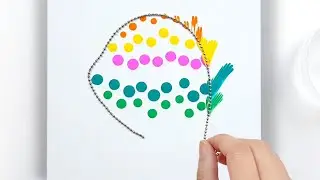 (338) Can this be a flower? | Chain pull technique | Fluid Acrylic Pouring | Designer Gemma77