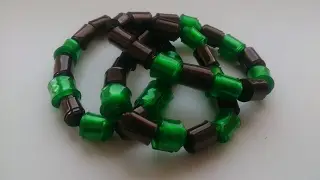 БУСЫ ИЗ ПЛАСТИКОВЫХ БУТЫЛОК (HOW TO BEADS from plastic bottles)