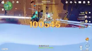 C0 Arataki Itto | 100K Crit Damage | Triple Crown | Skyward Pride R1 | - GENSHIN IMPACT