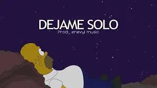 Dejame solo - sad  instrumental uso libre 2024 - instrumental rap | romantico - pista rap | beat rap