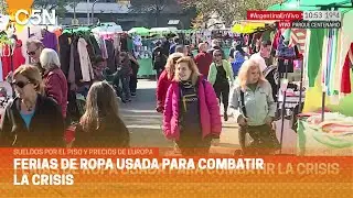 FERIAS DE ROPA USADA para COMBATIR la CRISIS