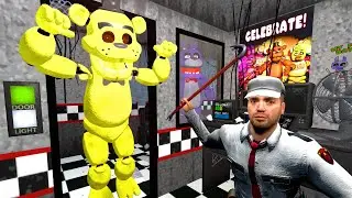 АНИМАТРОНИКИ ОХРАНЯЮТ ПИЦЦЕРИЮ ПРОХОЖДЕНИЕ FNAF 1 COOP ► Garry's Mod