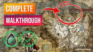 Miquella's Haligtree Walkthrough Elden Ring! Get To Malenia! Ghost Glovewort Bell Bearing 3!