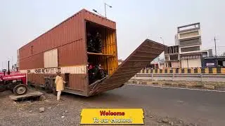 Powertrac Tractor 🚜 Unload from truck 🚚🚫 